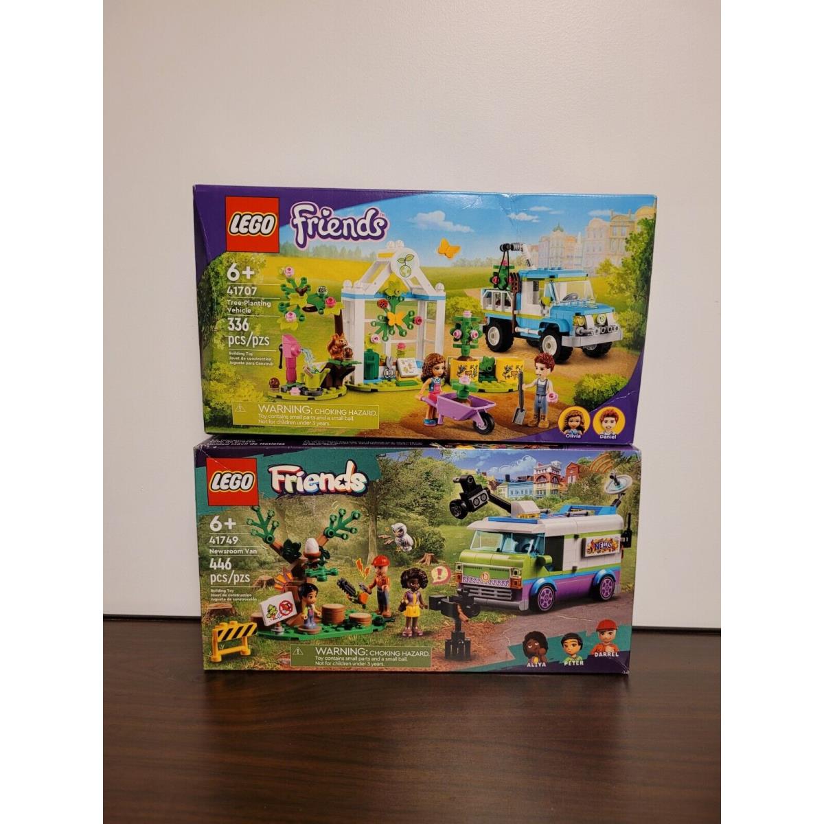 Lego Friends: Mobile Fashion Boutique 41719 and 41707