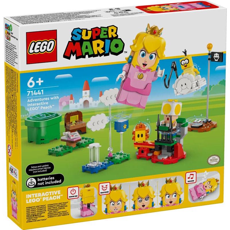 Lego Super Mario Adventures with Interactive Lego Peach 71441 Building Toy Set