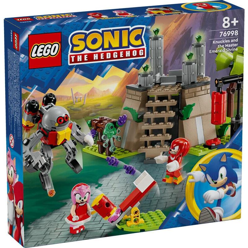 Lego Sonic The Hedgehog: Knuckles and The Master Emerald Shrine 76998 Toy Set