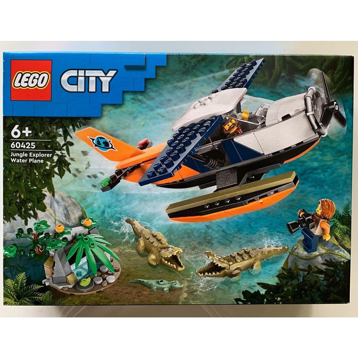 Lego City Jungle Explorer Water Plane 60425 Toy Building Kit 177 Pcs