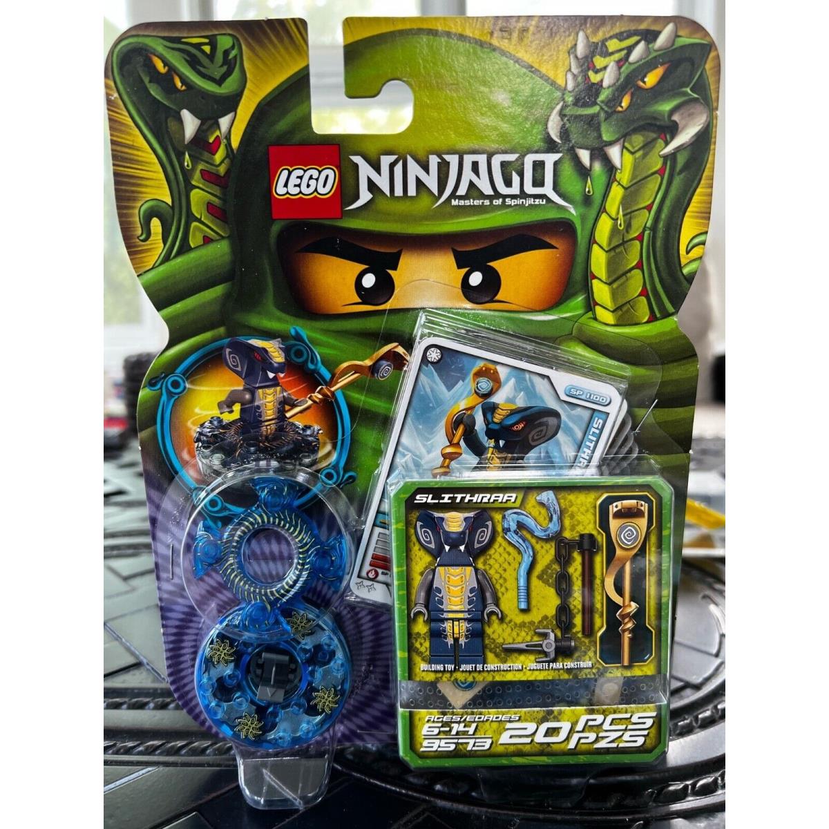 Lego 9573 Ninjago Slithraa Spinner