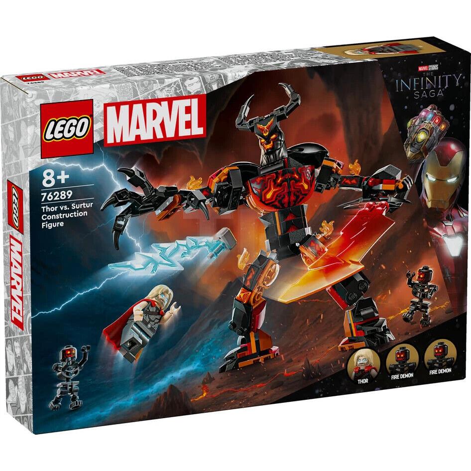 Lego Marvel Thor Vs. Surtur Construction Figure 76289 Building Toy Set Gift