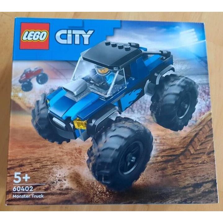 Lego City Blue Monster Truck 60402 Toy Building Kit 148 Pcs