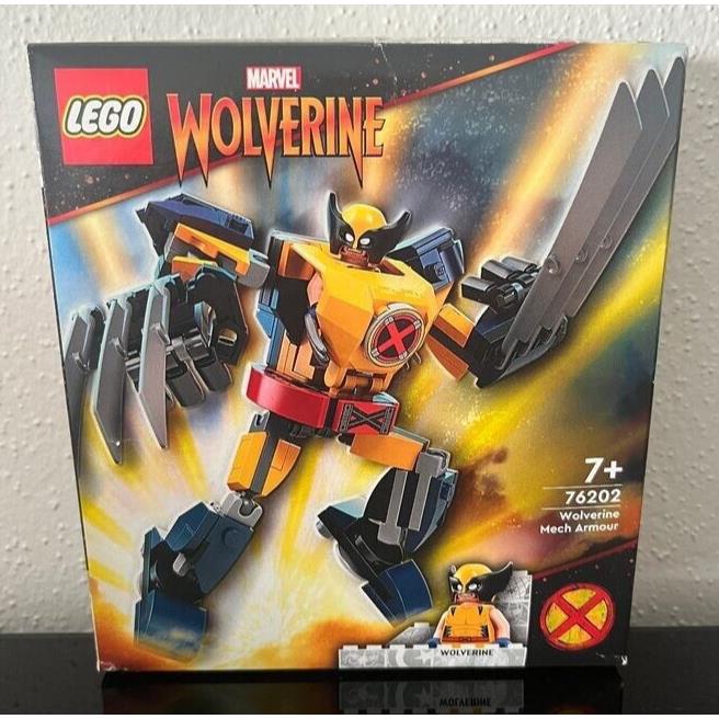 Lego Marvel Wolverine Mech Armor 76202 Toy Building Kit 141 Pcs