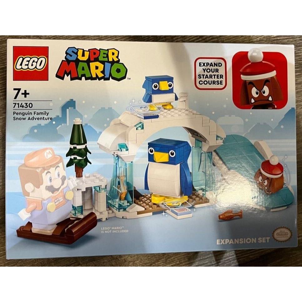 Lego Super Mario Penguin Family Snow Adventure Expansion Set 71430 Kit 228 Pcs