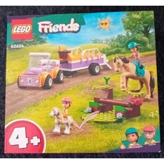 Lego Friends Horse and Pony Trailer 42634 Toy Building Kit 105 Pcs