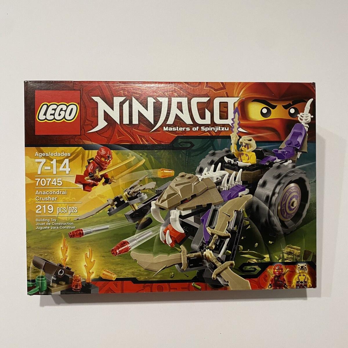 Lego Ninjago 70745 Anacondrai Crusher 219 Pcs