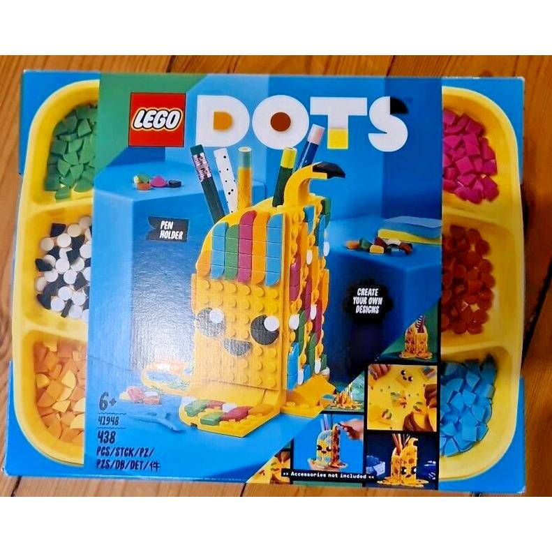 Lego Dots Cute Banana Pen Holder 41948 Toy Building Kit 438 Pcs