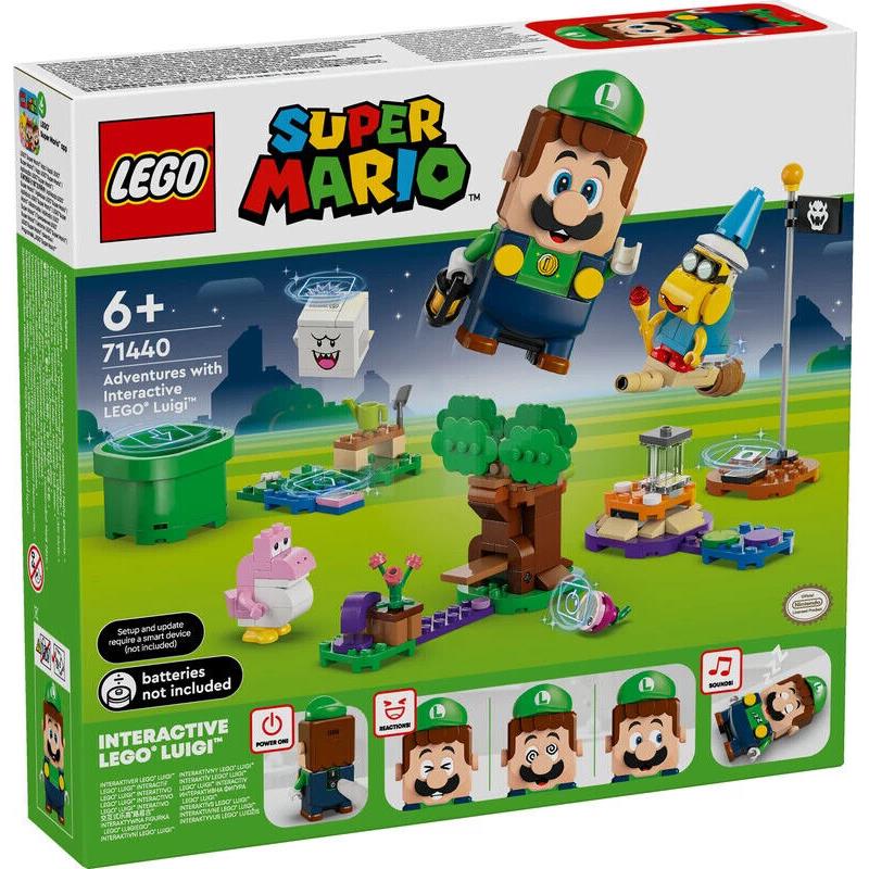 Lego Super Mario Adventures with Interactive Lego Luigi 71440 Building Toy Set