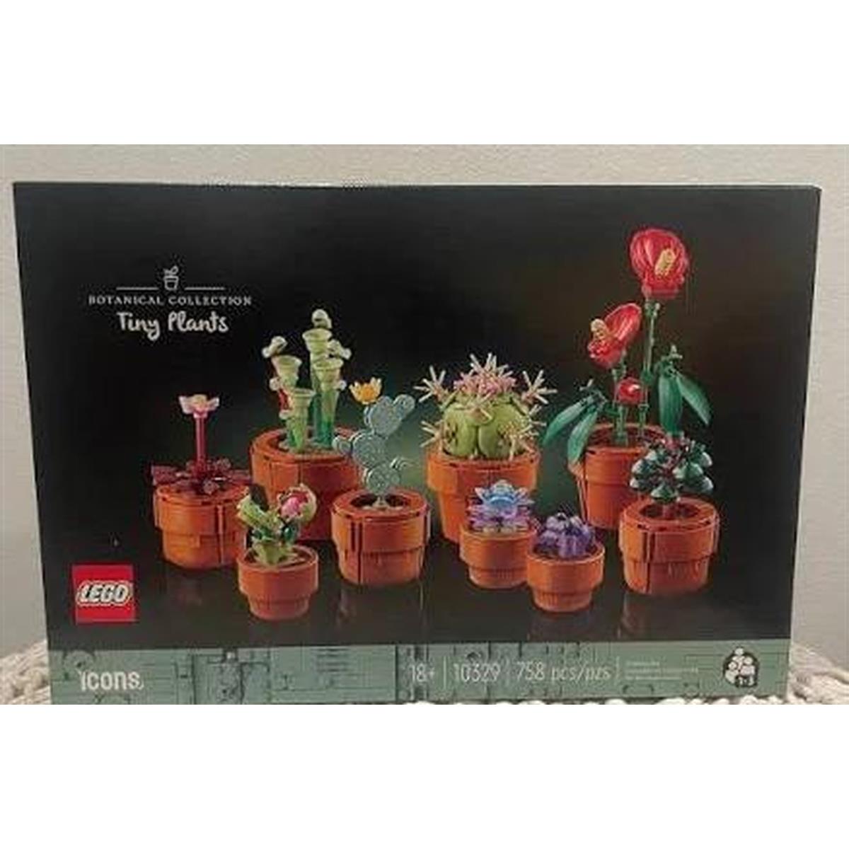 Lego Icons Botanical Collection Tiny Plants 10329 Building Toy Set Gift