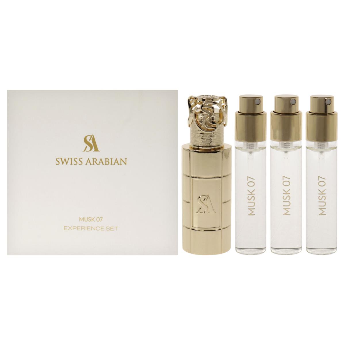 Musk 07 by Swiss Arabian - Perfume For Men and Women - Fragrance - 4 pc Gift Set