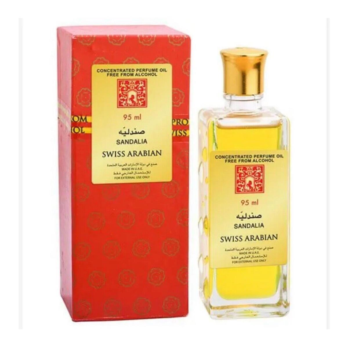 Swiss Arabian Sandalia Concentrated Perfume Oil Cpo Free From Alcohol 95ml