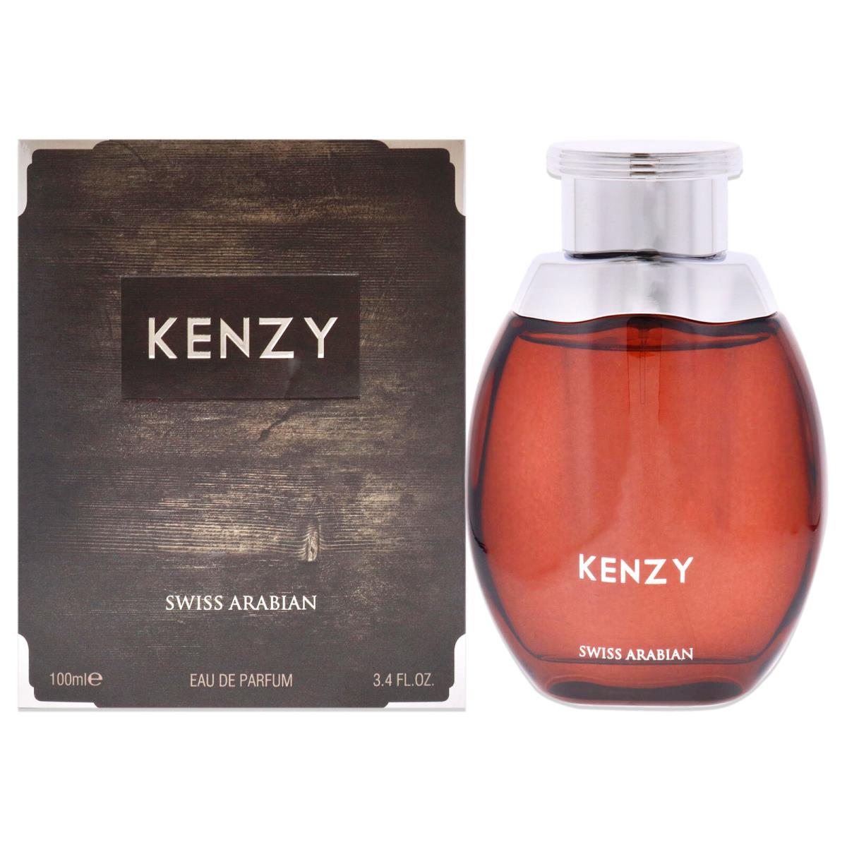 3 Pack Kenzy by Swiss Arabian For Unisex - 3.4 oz Edp Spray