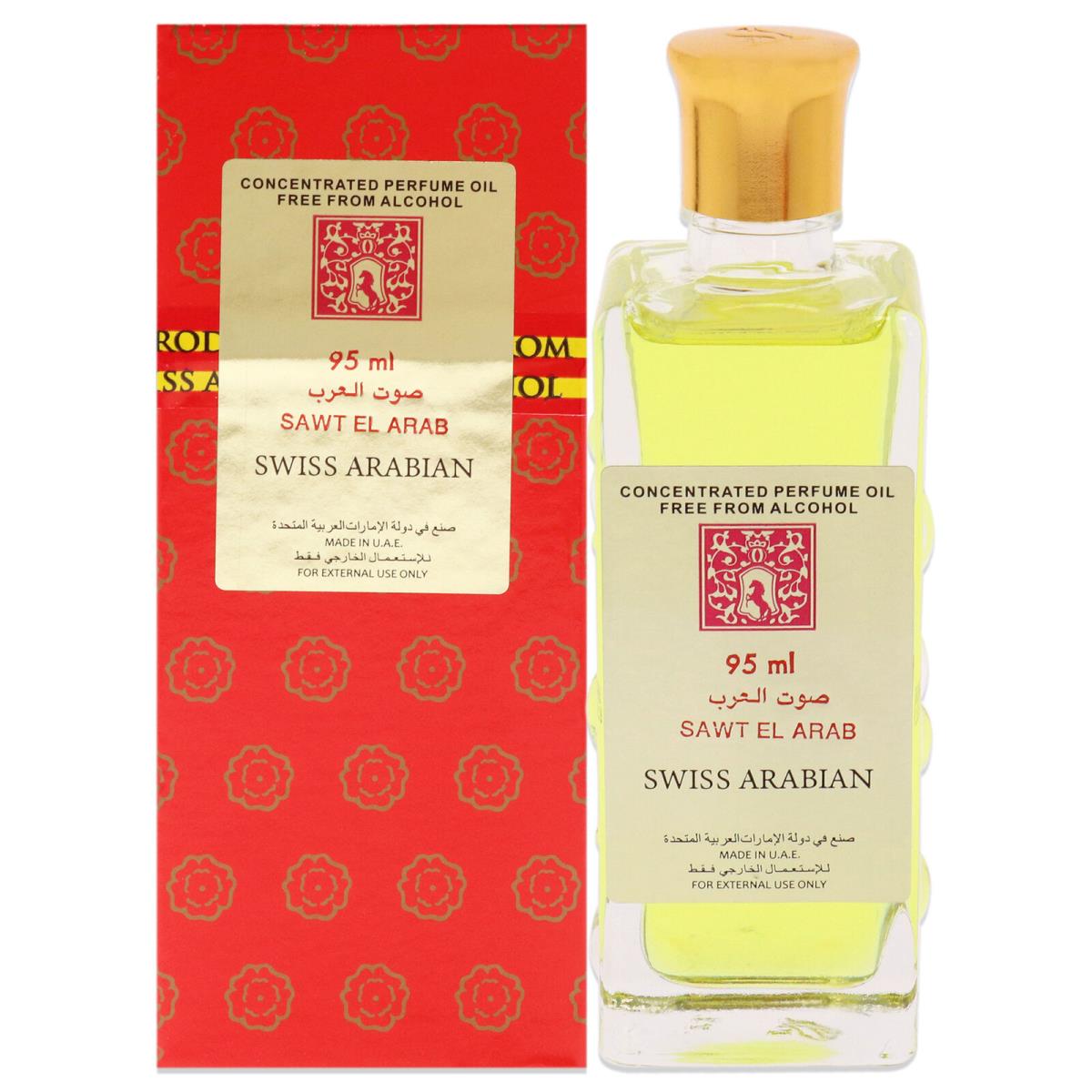 Sawt El Arab by Swiss Arabian - Fragrance For Women - 3.2 oz Perfume Oil