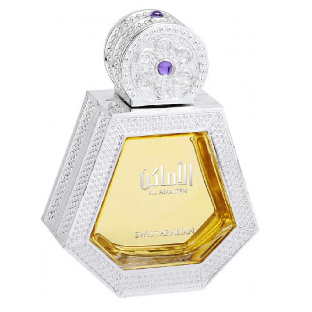 Al Amaken Edp - 50 ML 1.7 oz by Swiss Arabian Bottle with Velvet Pouch