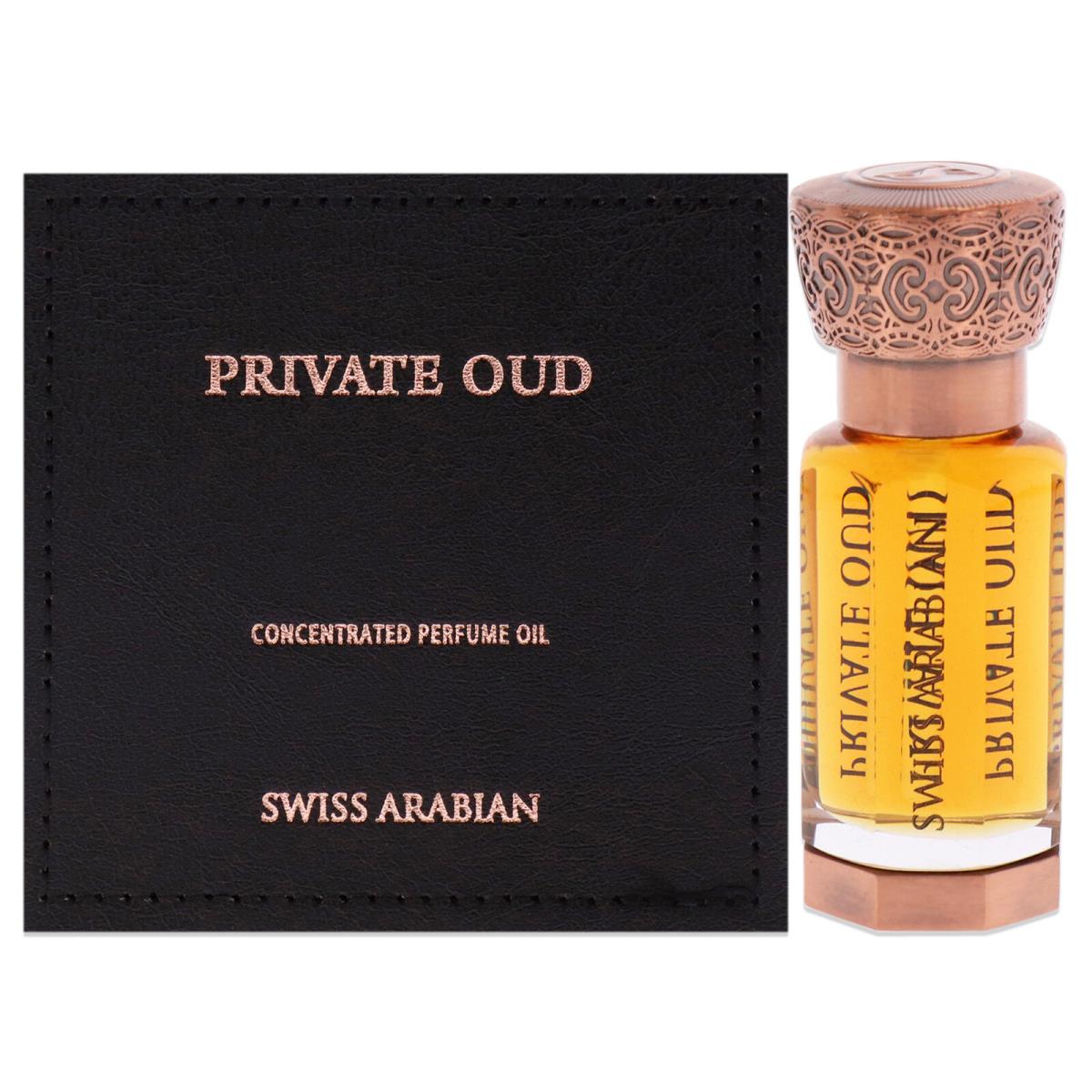 2 Pack Private Oud by Swiss Arabian For Unisex - 0.4 oz Parfum Oil