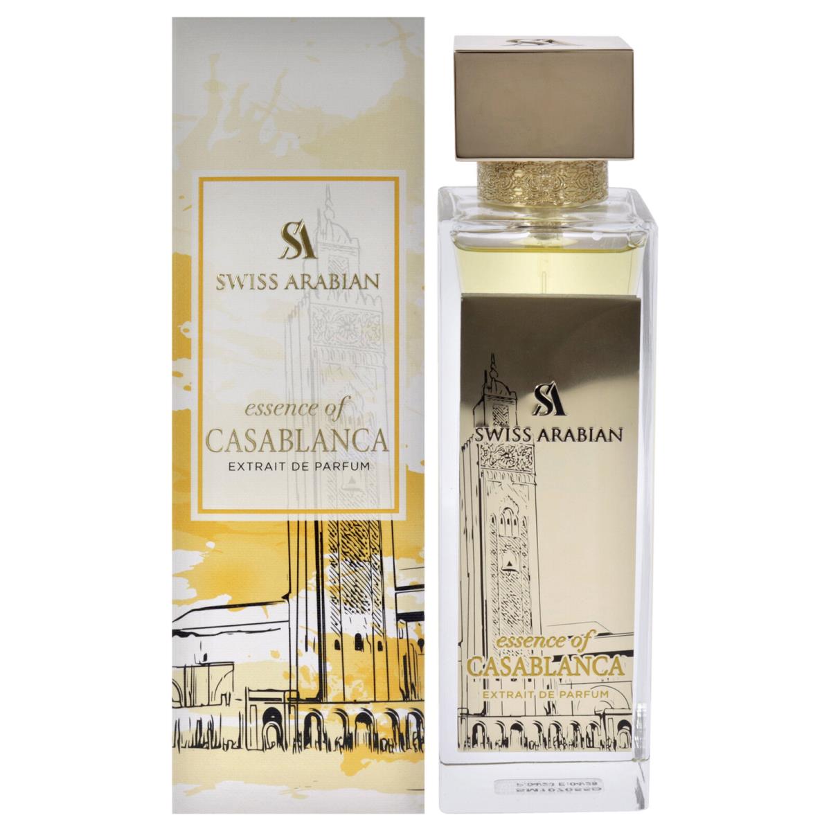 Essence of Casablanca by Swiss Arabian - Long Lasting Perfume - 3.4 oz Edp Spray