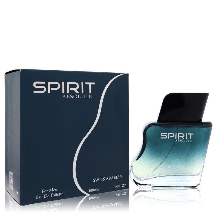 Swiss Arabian Spirit Absolute by Swiss Arabian Eau De Toilette Spray 3.4 oz For