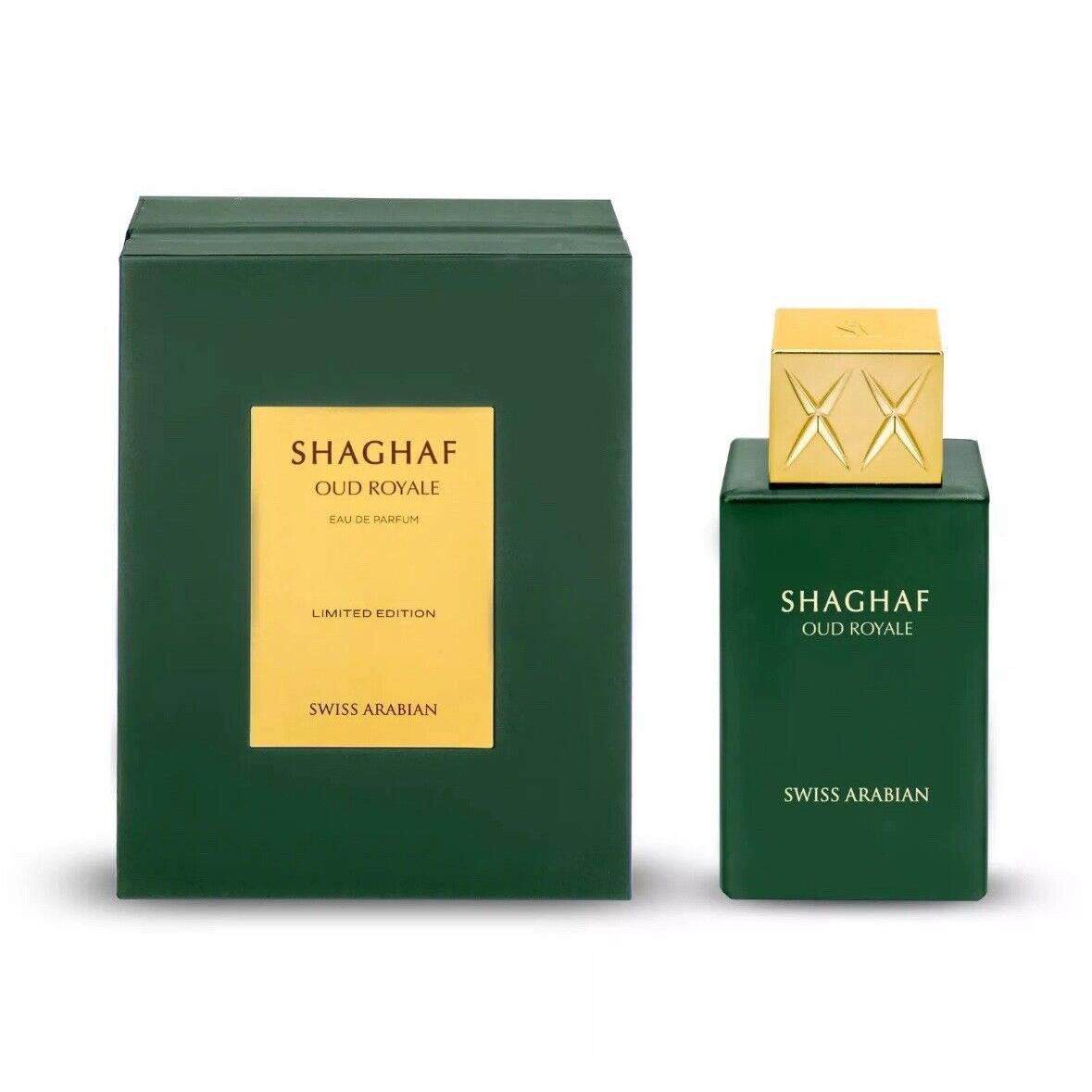 Shaghaf Oud Royale Edp Perfume By Swiss Arabian 75 ML Rich Niche Fragrance