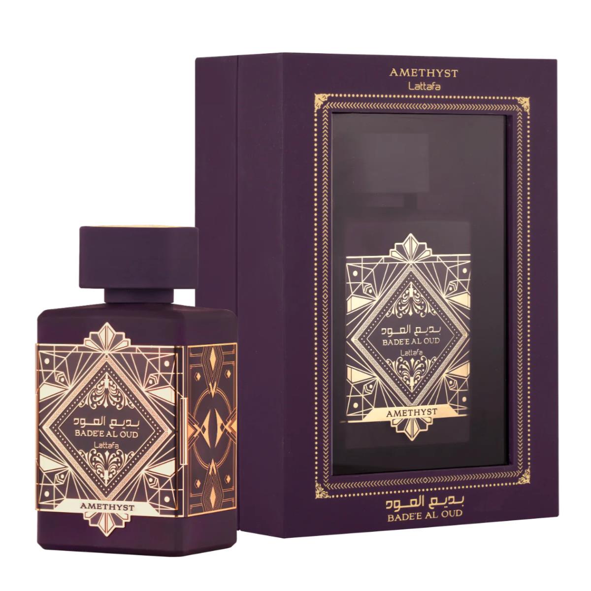 Lattafa Bade`e Al Oud Amethyst 100 ml/3.4 oz Eau De Parfum Spray Unisex