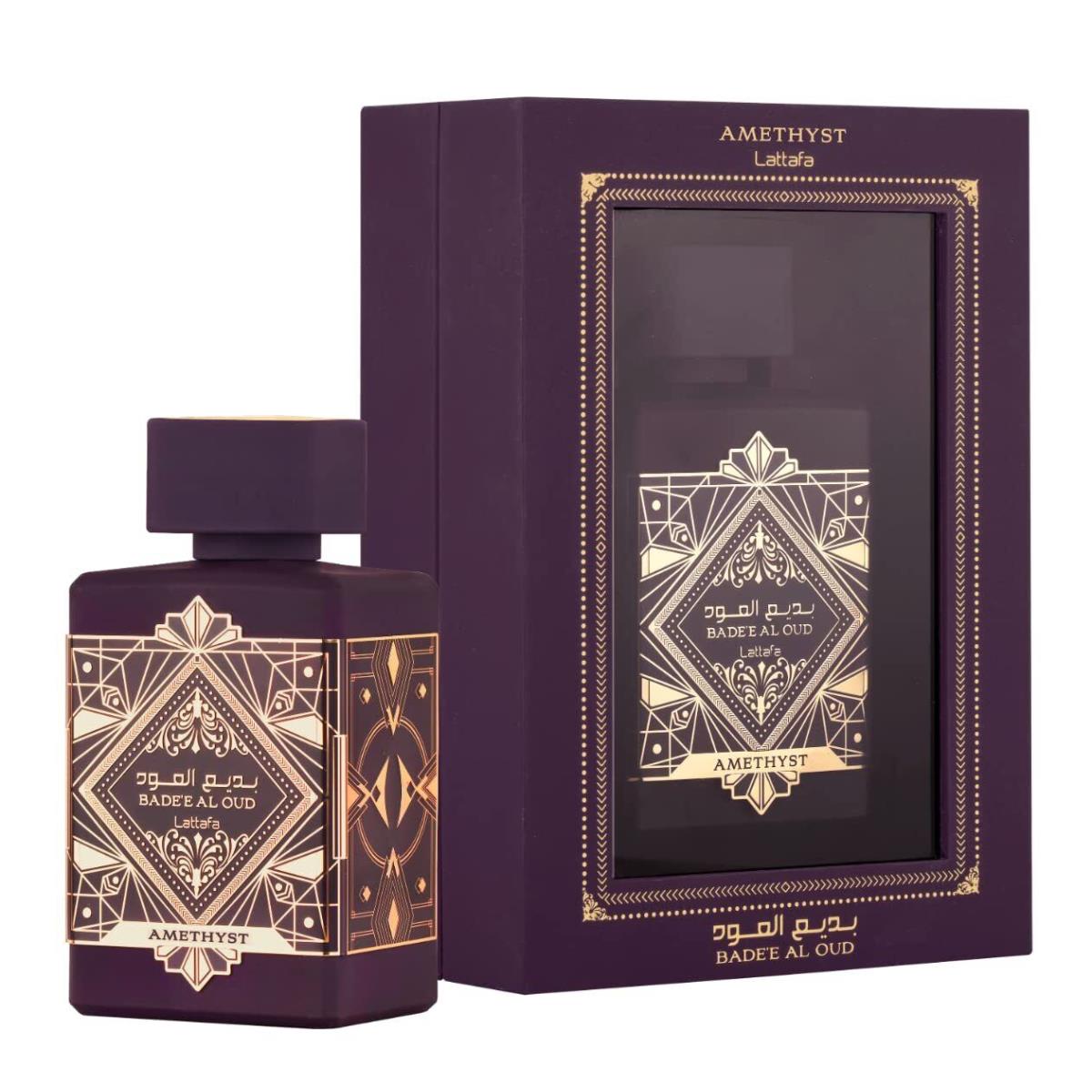 Lattafa Bade e Al Oud Amethyst Perfume 3.4 oz Eau de Parfum Spray