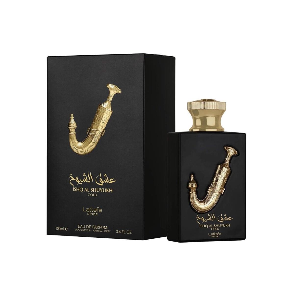 Ishq Al Shuyukh Gold by Lattafa Pride-eau de Parfum Unisex -100ml 3.4oz