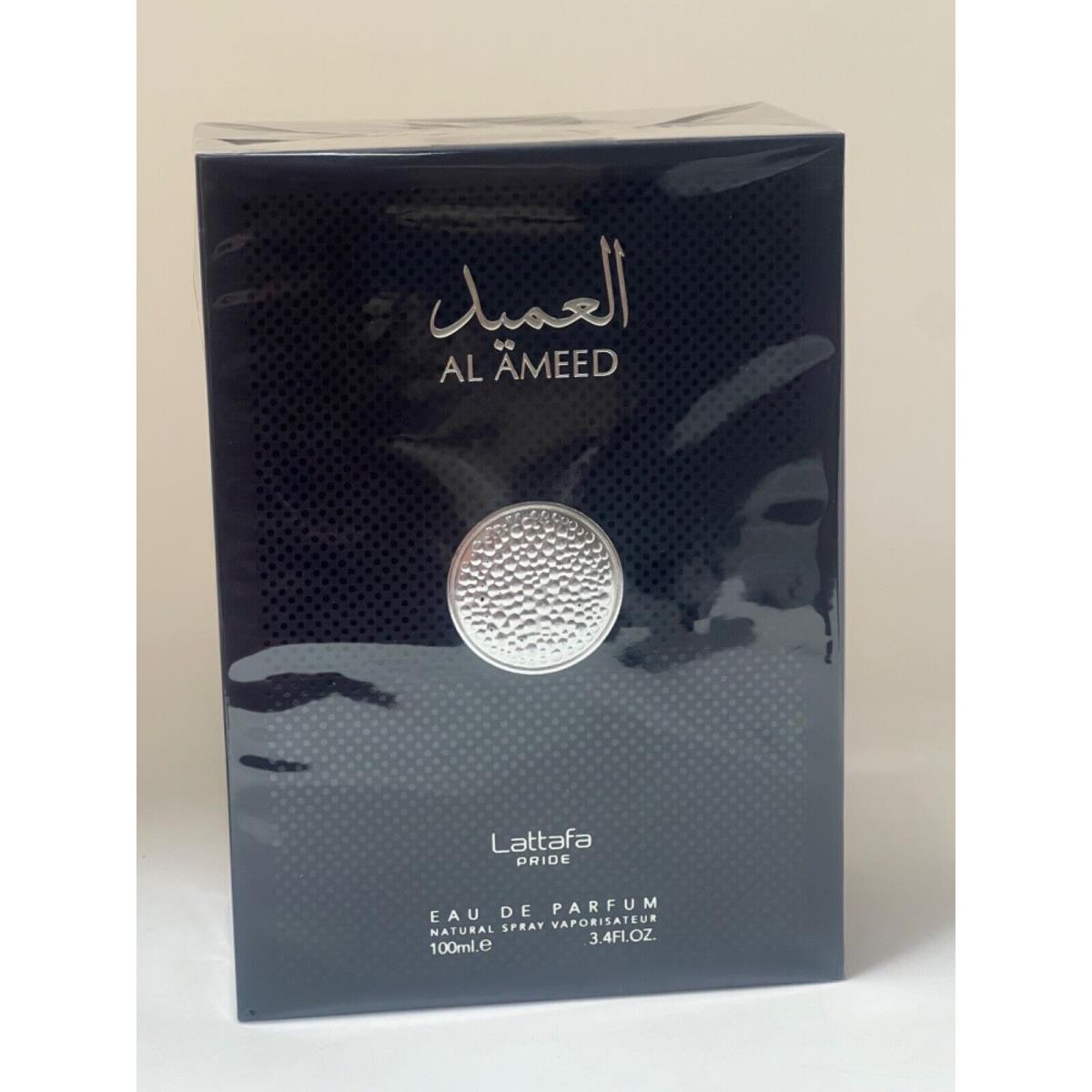 Al Ameed Eau De Parfum 100ml 3.4 FL OZ By Lattafa Pride