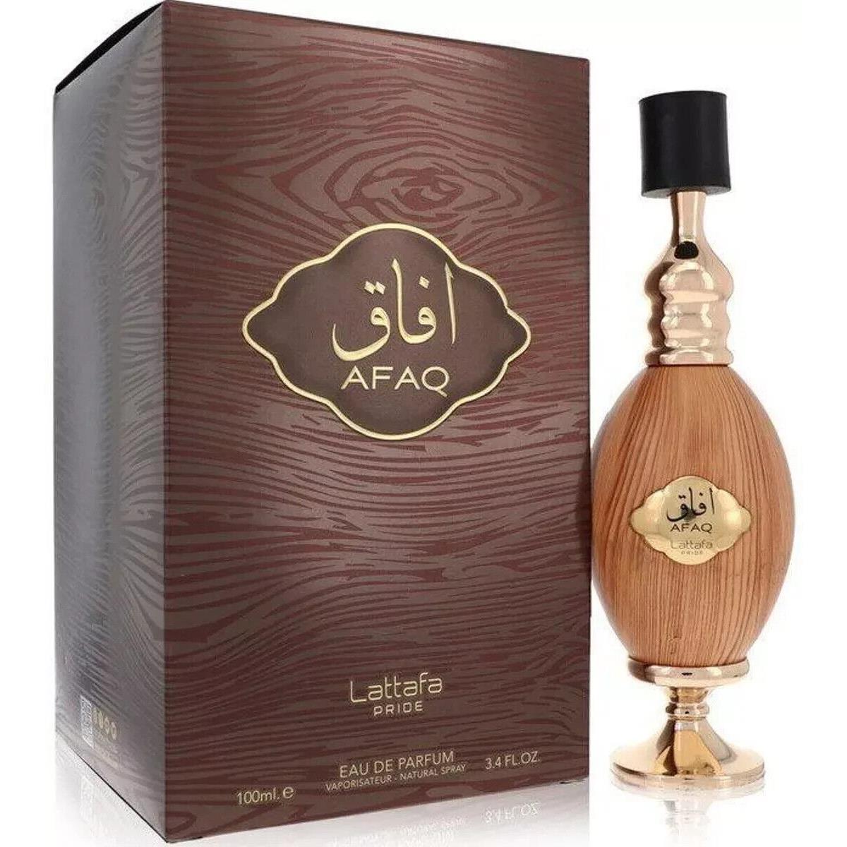 Pride Afaq Gold by Lattafa Perfume For Unisex Edp 3.3 / 3.4 oz