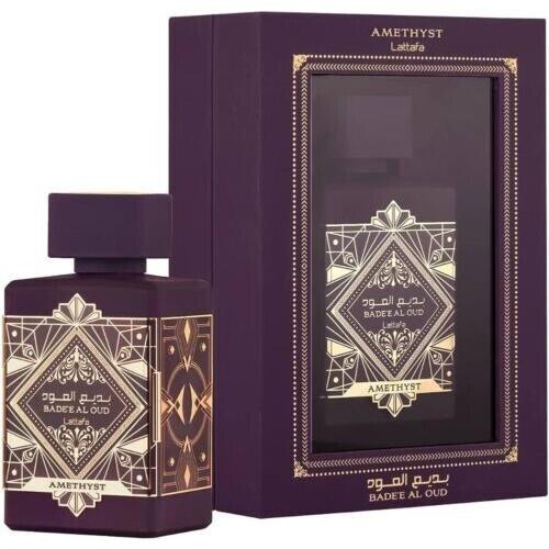 Bade`e Al Oud Amethyst by Lattafa Perfumes Eau De Parfum 100ml- 3.4 fl oz Unisex