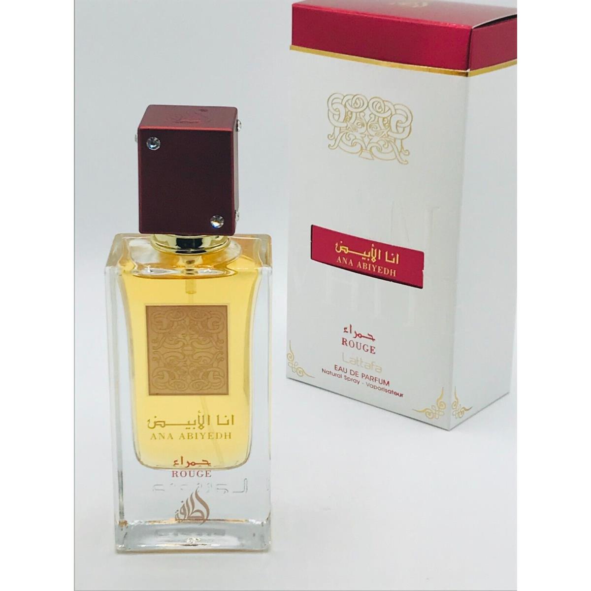 Lattafa Ana Abiyedh Rouge Women Parfum Spray2.0 oz