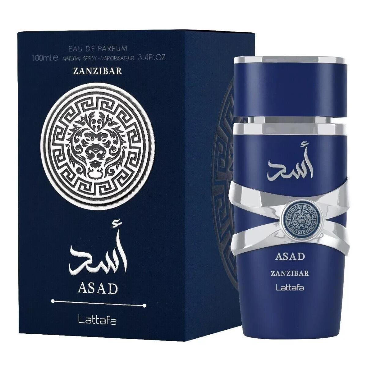 Asad Zanzibar by Lattafa-eau de Parfum-100ml 3.4oz