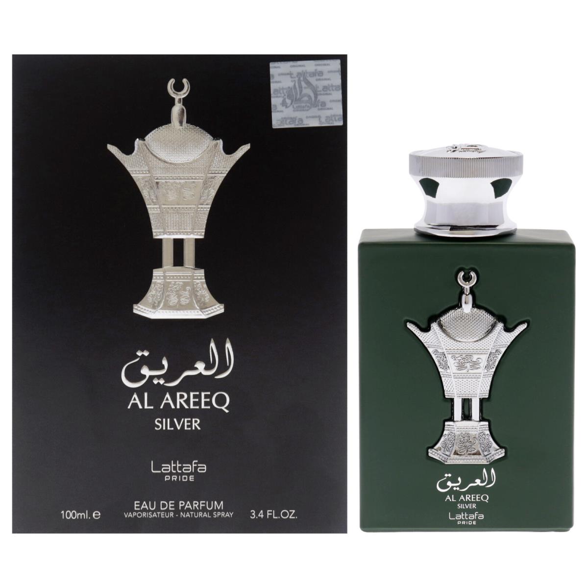 Al Areeq Silver by Lattafa For Men - 3.4 oz Edp Spray