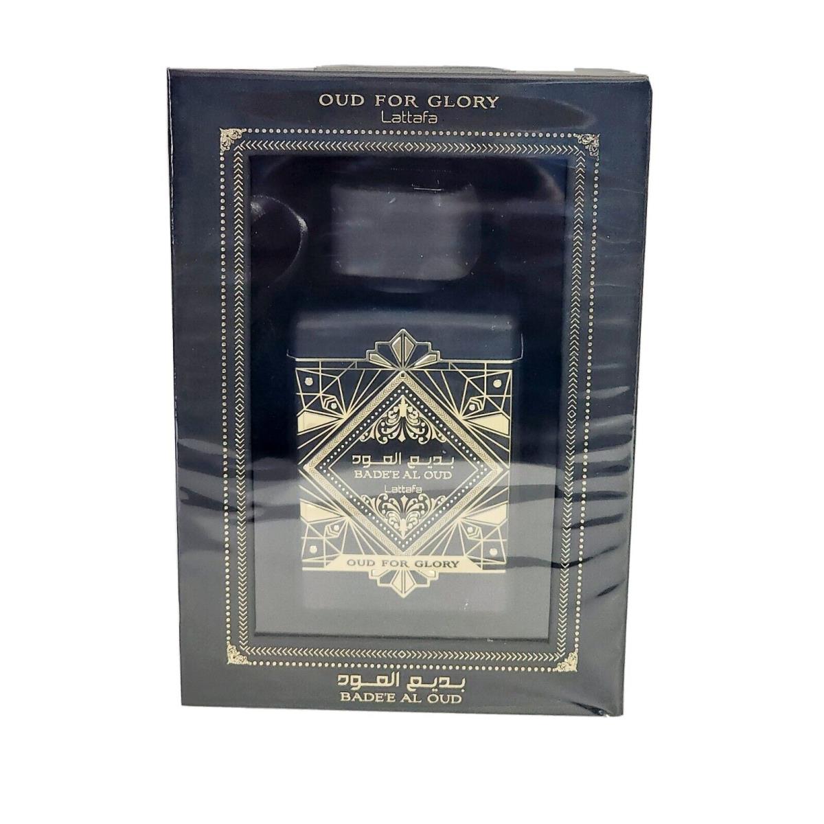 Lattafa Oud For Glory 3.3 Fl.oz 100 ML Eau DE Parfum Spray Unisex Box