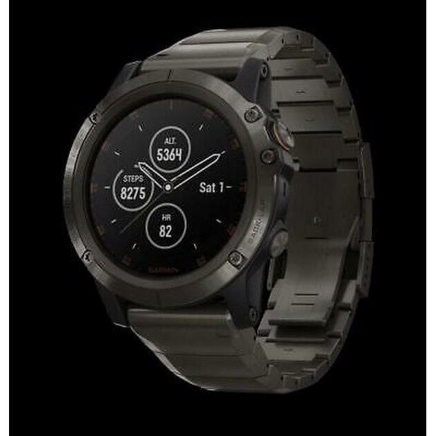 Garmin Fenix 5X Plus Sapphire Gray Titanium 010-01989-04