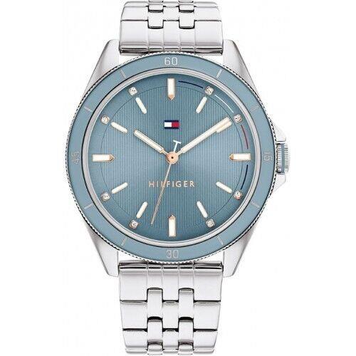 Tommy Hilfiger Silver Women`s Analogue Bracelet Watch Emma 1782481