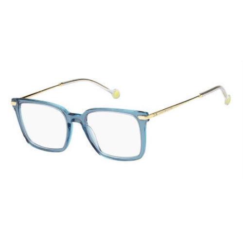 Tommy Hilfiger TH1822-pjp-51 Blue Gold Eyeglasses