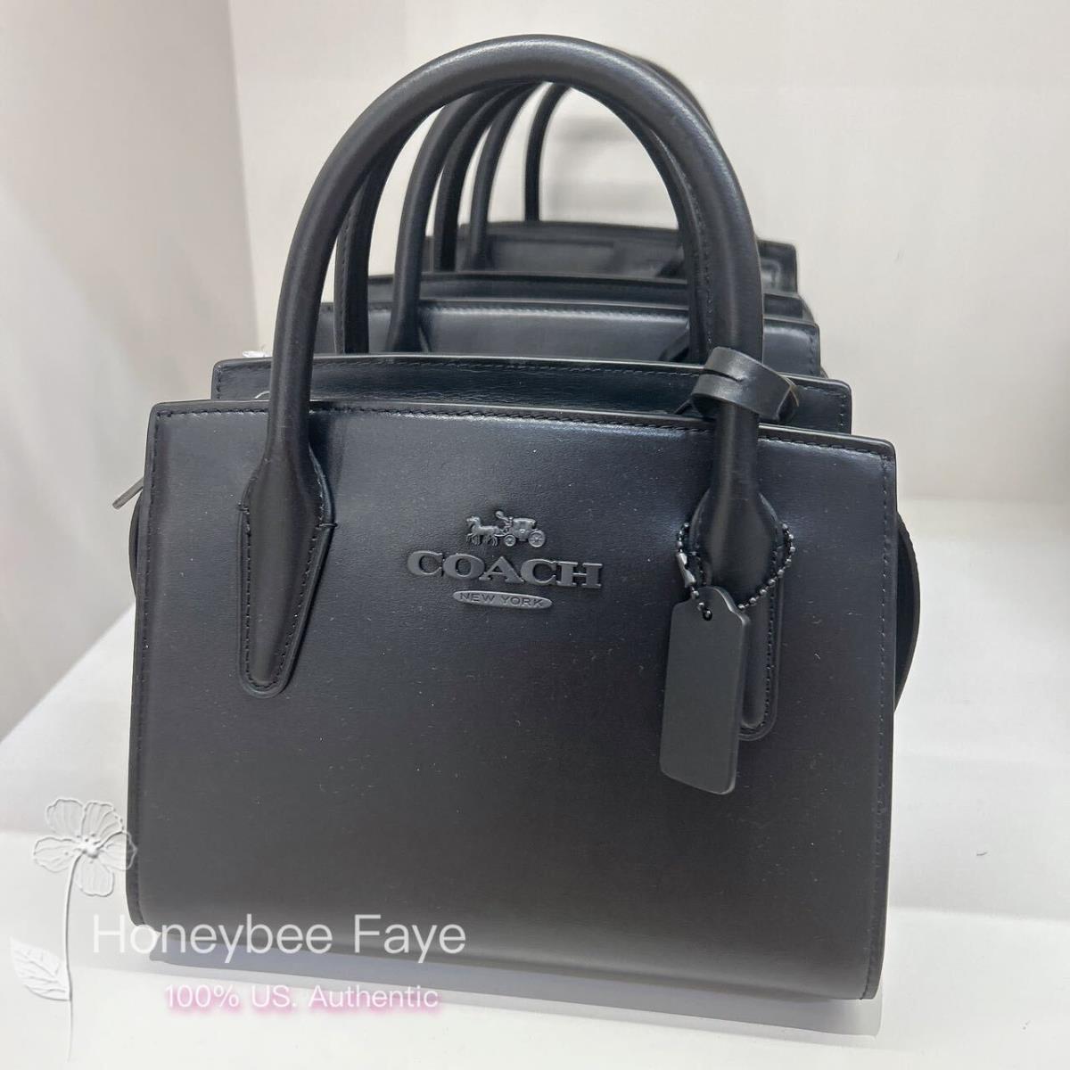 Coach Andrea Carryall Bag In Signature Jacquard/ Canvas CP081/CR105/CT766 CP081 Black Copper/Black