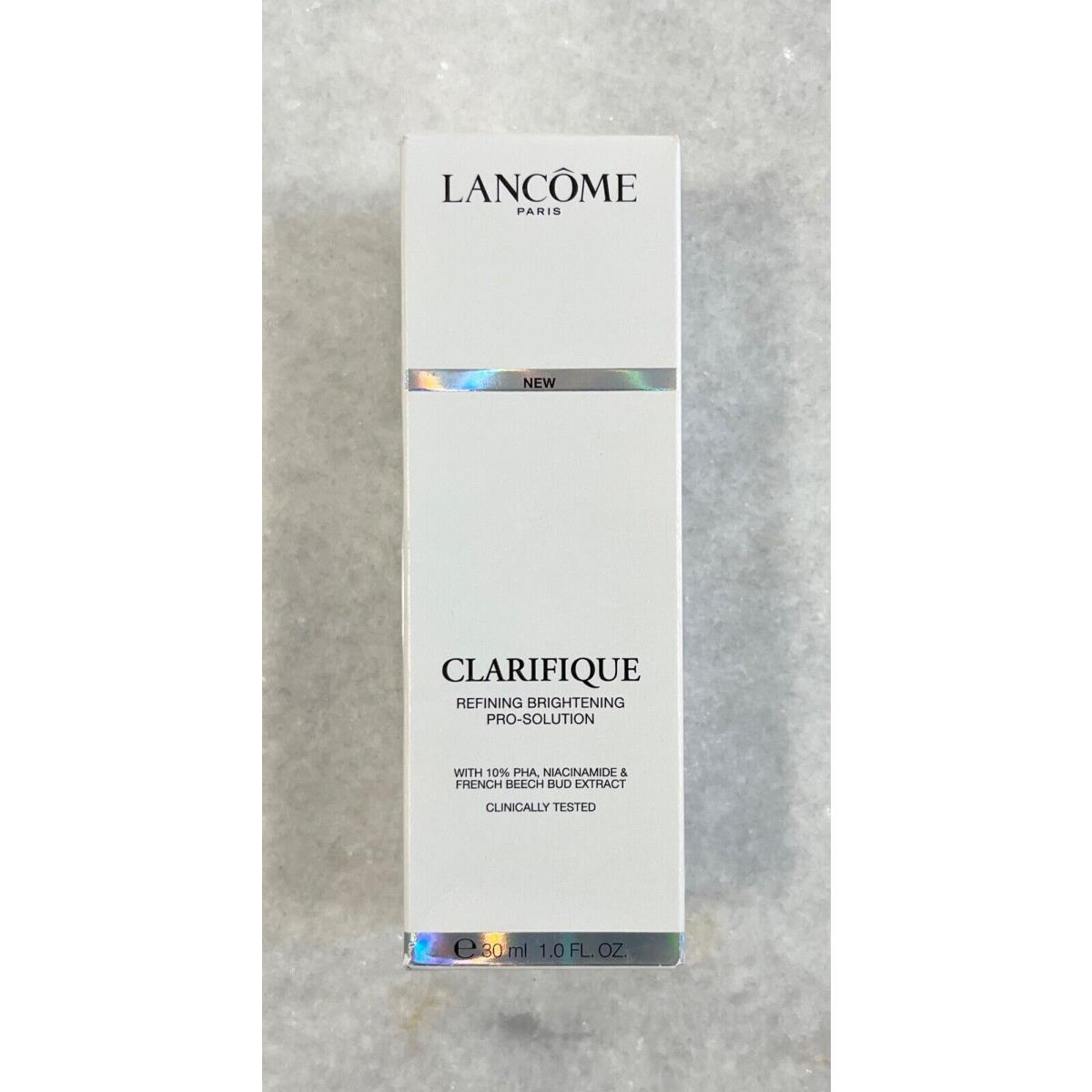 Lancome Clarifique Refining Brightenting Pro Solution Serum 1 oz Retail