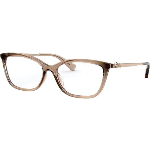 Coach Women`s Eyeglasses HC6146U 5561 Transparent Brown 53mm