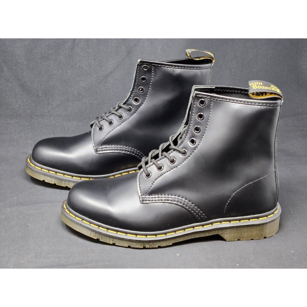 Doc Martens Originals Smooth Leather Lace 8 Eye Boots 1460 Men`s Size 10