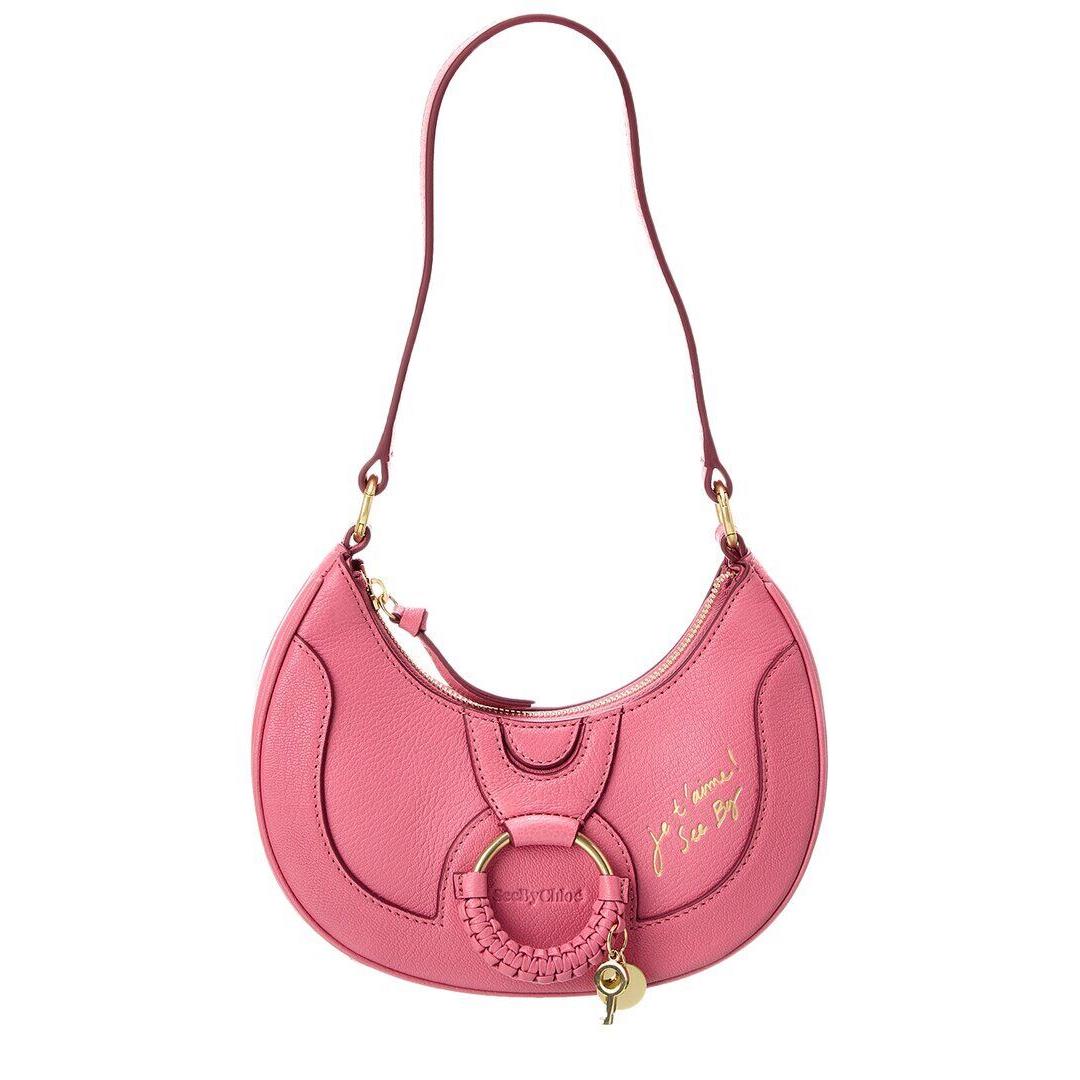 Chloé See By Chlo Hana Leather Shoulder Bag Women`s Pink