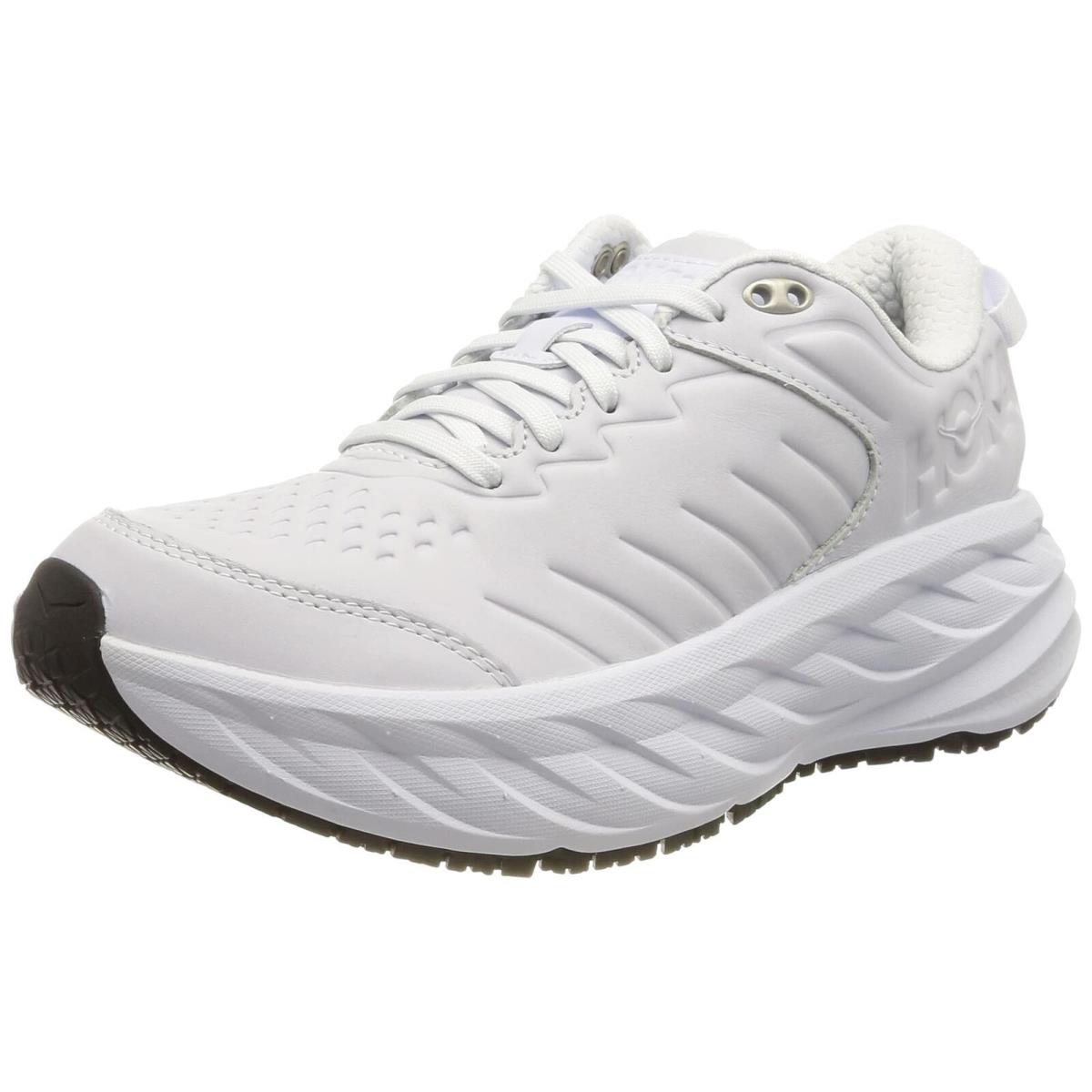 Hoka Women`s Bondi SR Sneaker White 9.5 Wide