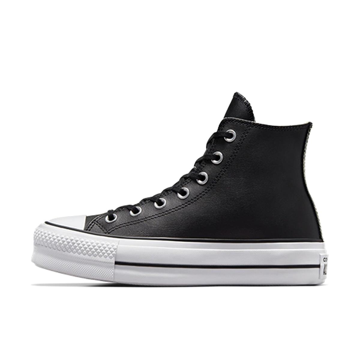 Converse Women`s Chuck Taylor All Star Lift Clean Sneaker Black/black/white