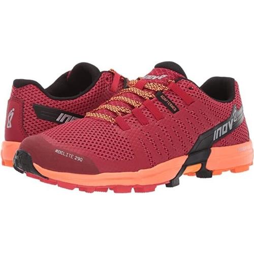 Inov-8 Men`s Roclite 290 Trail Runner - Red/orange - Size Men`s 9 / Women`s 10.5