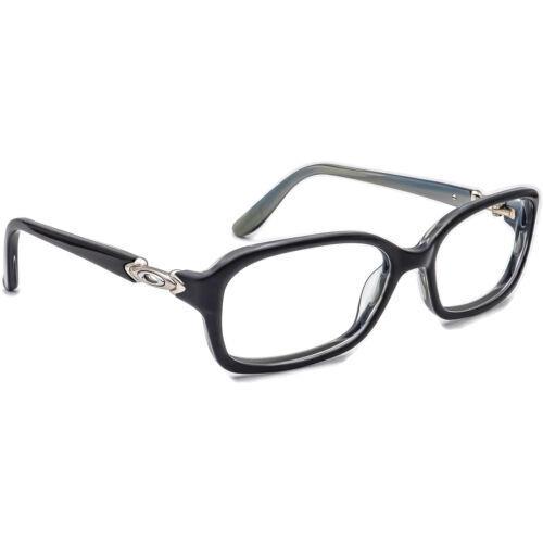 Oakley OX1070-0153 Crimp Black Marble Rectangular Eyeglasses RX Frames 53 16 137