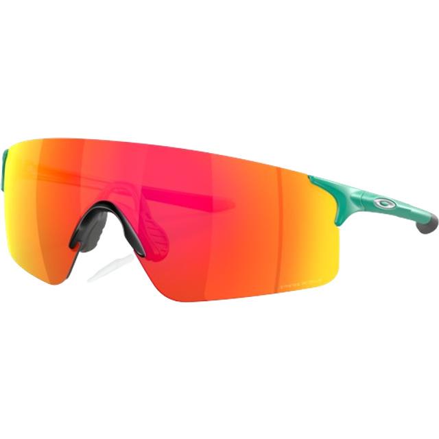 Oakley Evzero Blades Sunglasses OO9454-2038 Matte Celeste W/ Prizm Ruby Lens - Frame: Matte Celeste, Lens: PRIZM RUBY