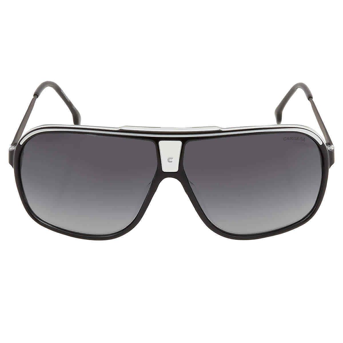 Carrera Grey Gradient Square Men`s Sunglasses Grand Prix 3 80S/9O 64