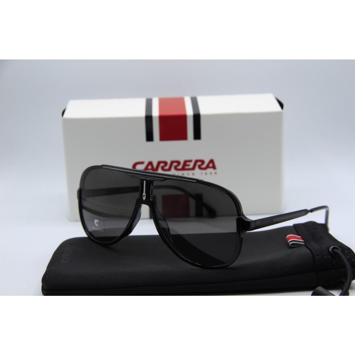 Carrera 1059/S 08AM9 Polarized Black Sunglasses W/case 64-11