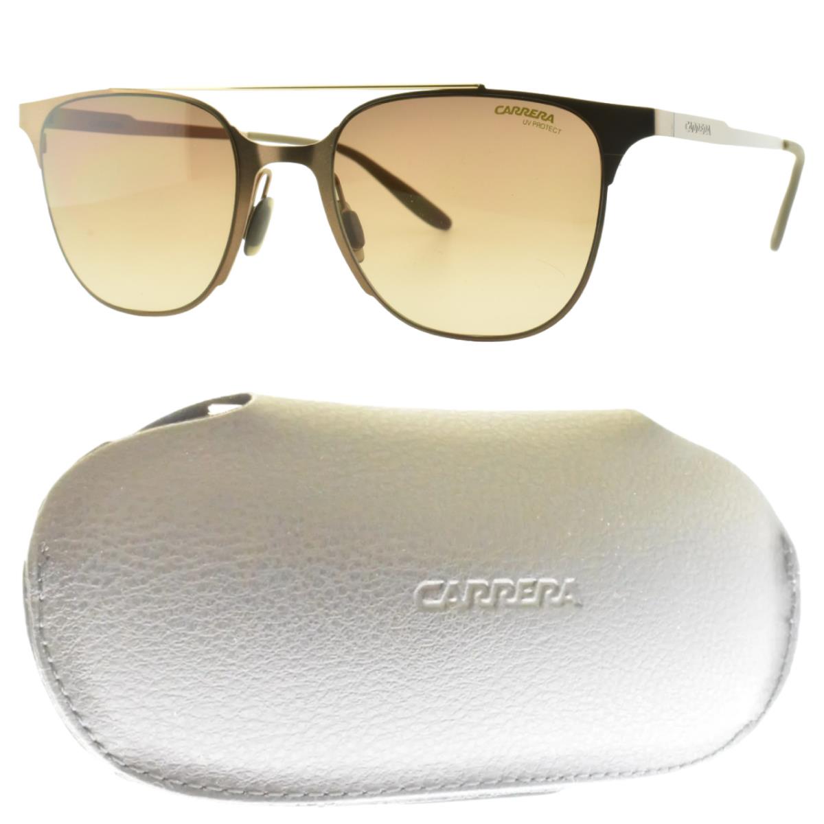 Carrera 116/S ZG3S1 Gold Brown Aviator Full Rim Mens Sunglasses