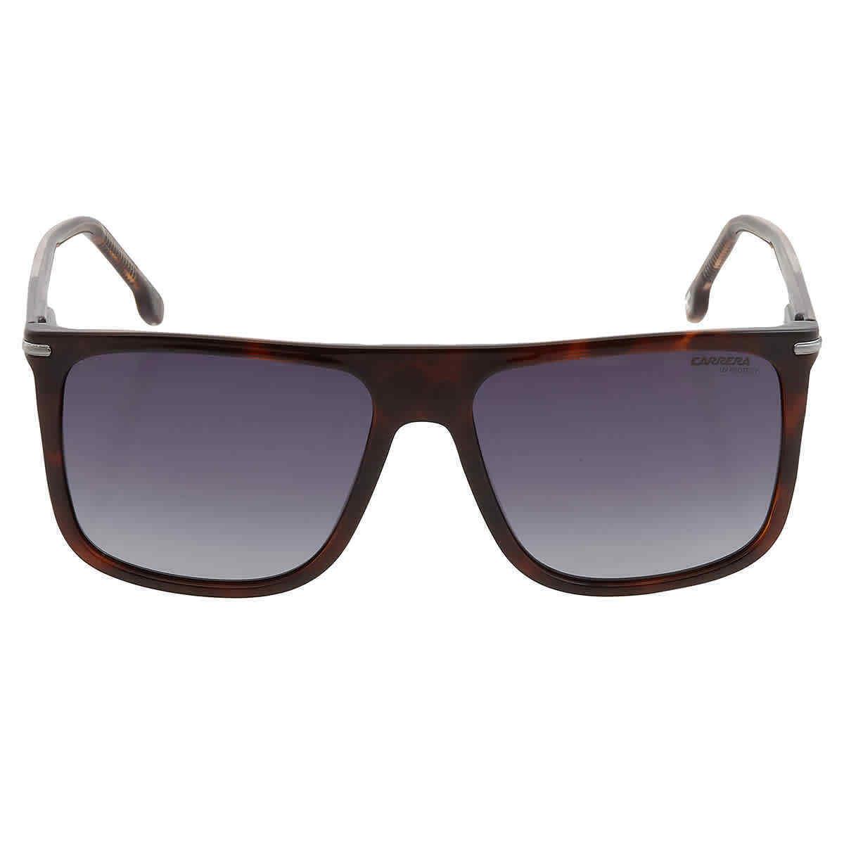 Carrera Grey Shaded Browline Men`s Sunglasses Carrera 278/S 0086/9O 58